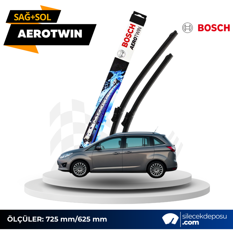 Ford Grand C-Max Ön Silecek 2011-2019 Bosch Aerotwin