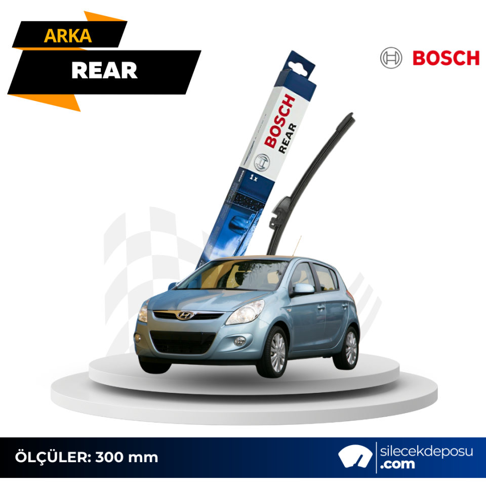 Hyundai i20 Arka Silecek 2008-2014 Bosch